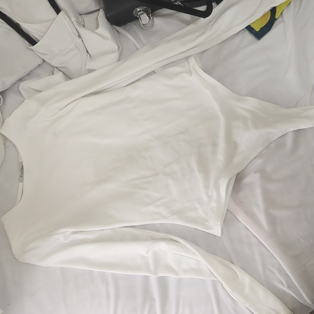 white body suit, Ross, small